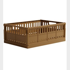 Made Crate Foldekasse - Maxi - 48x33x17,5 cm - Toffee