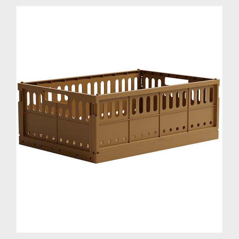 Made Crate Foldekasse - Maxi - 48x33x17,5 cm - Toffee