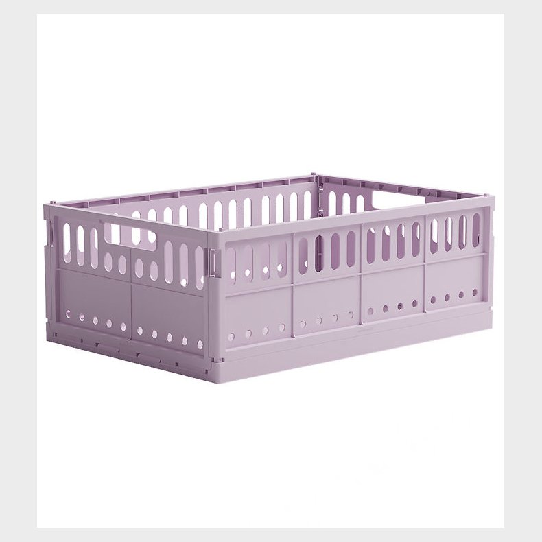 Made Crate Foldekasse - Maxi - 48x33x17,5 cm - Lilac