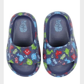 BECO Badesandaler - Sealife - Bl