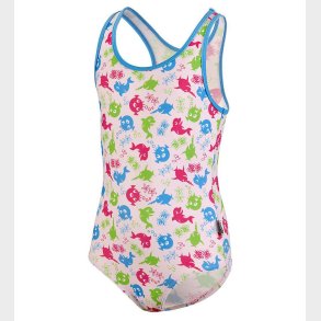 BECO Badedragt - Sealife - UV50+ - Rosa/Multifarvet