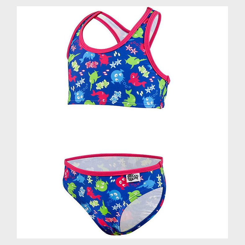 BECO Bikini - Sealife - Bl/Multifarvet