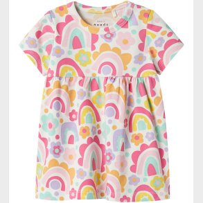 Name It Kjole - NbfVandora - Jet Stream m. Regnbuer