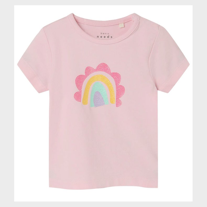 Name It T-shirt - NbfVubie - Parfait Pink m. Glimmer