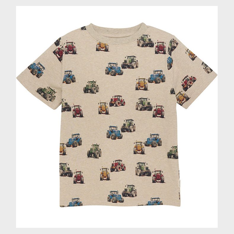 Minymo T-shirt - Beige Melange