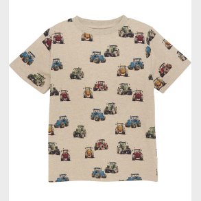 Minymo T-shirt - Beige Melange