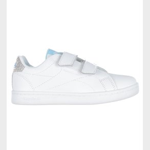 Reebok Sko - RBK Royal Complete C - Tennis - Hvid/Slv/Bl