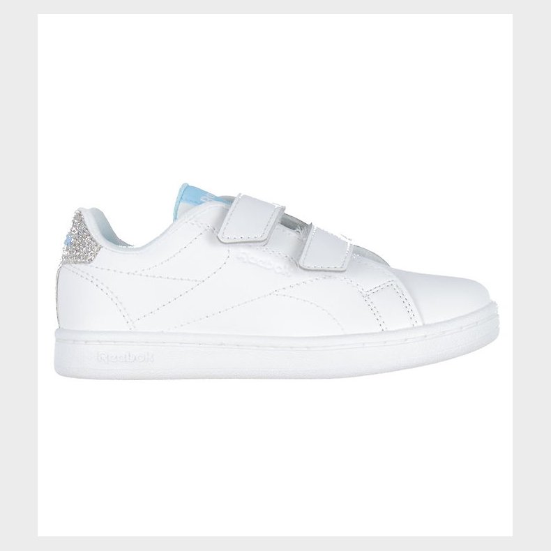 Reebok Sko - RBK Royal Complete C - Tennis - Hvid/Slv/Bl