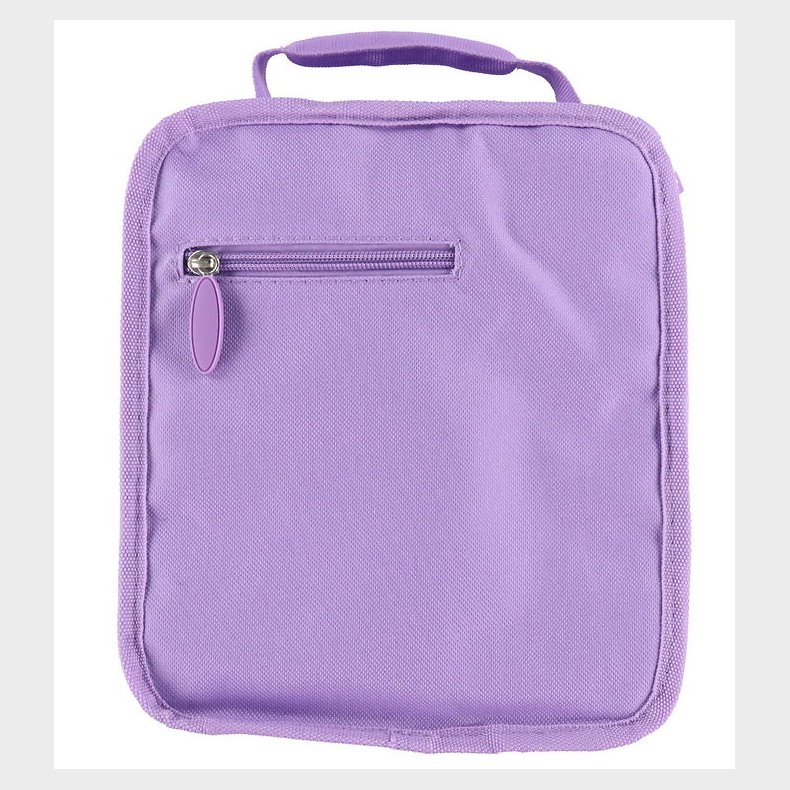 Sistema Madkasse m. Drikkedunk + Kletaske - Pink/Lilla