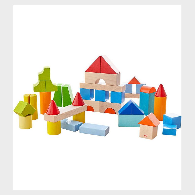 HABA Byggeklodser - Tr - My First Building Blocks - 46 stk
