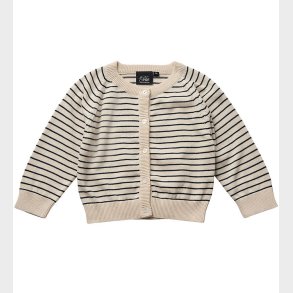 Sofie Schnoor Cardigan - Strik - Oslo - Off White Striped