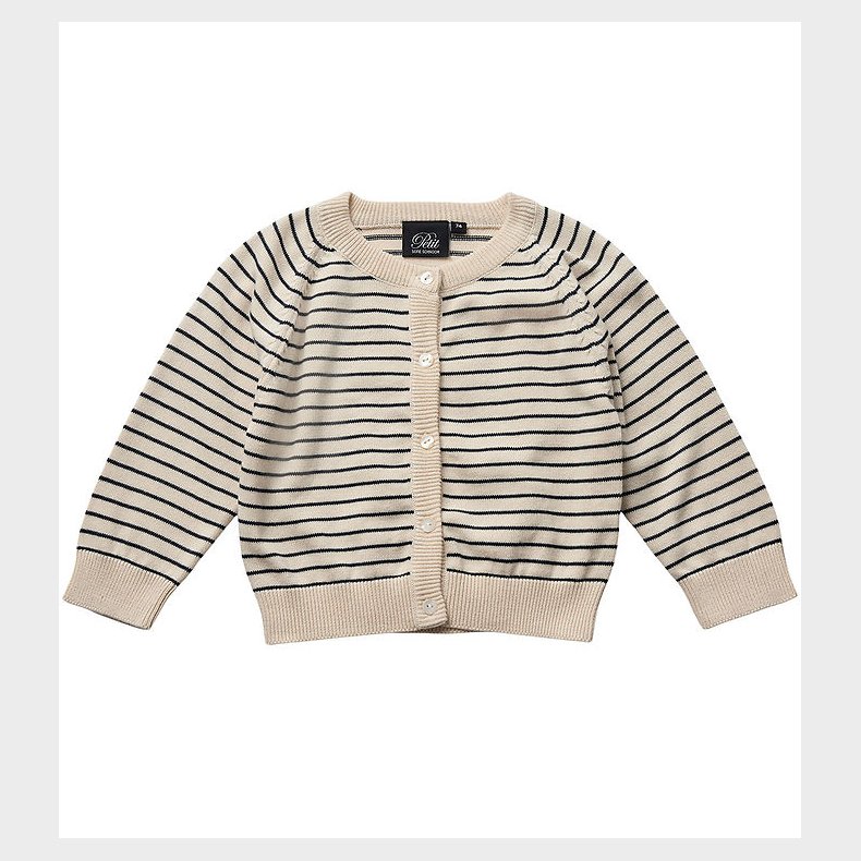 Sofie Schnoor Cardigan - Strik - Oslo - Off White Striped