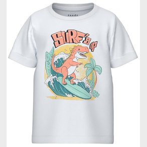 Name It T-shirt - NmmVux - Bright White/Surfs Up