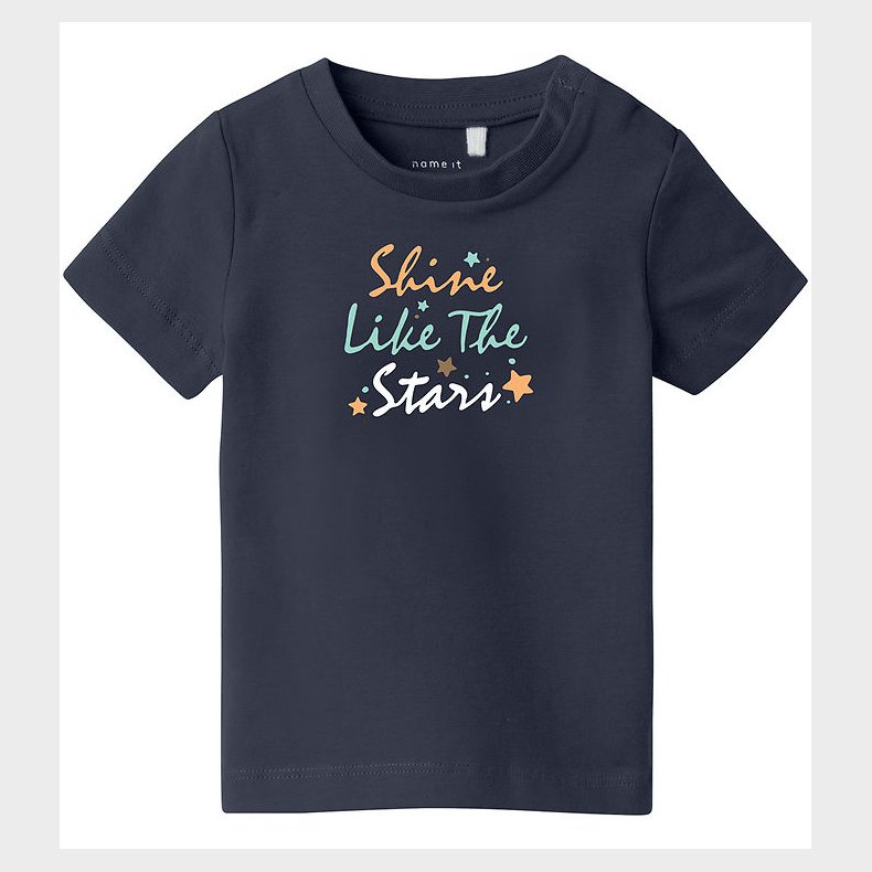 Name It T-shirt - NbmVacion - Dark Sapphire/Shine Like The Stars