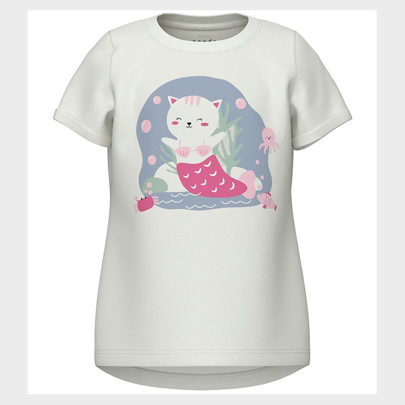 Name It T-shirt - NmfVix - Bright White