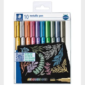 Staedtler Tuscher - 10 stk. - Metallic Calligraphy - 1-2 mm