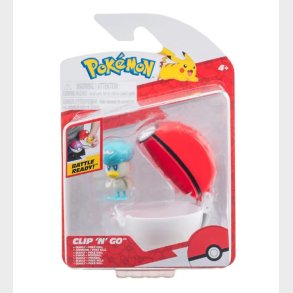 Pokmon Figur - Clip 'N' Go - Poke Ball - Quaxly