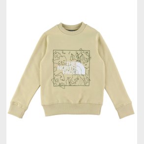 The North Face Sweatshirt - Graphic - Gravel/Forest Olive