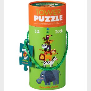 Crocodile Creek Puslespil - 30 Brikker - Jungle