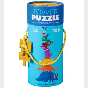 Crocodile Creek Puslespil - 30 Brikker - Dinosaur