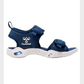Hummel Sandaler m. Lys - Flash - Legion Blue