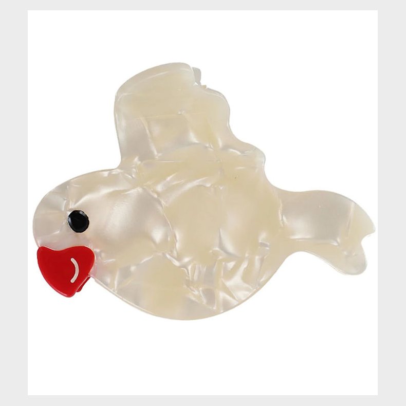 By Str Hrklemme - Papegje - 9x6 cm - Rhvid