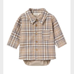 Lil' Atelier Skjortebody l/ - NbmDamien - Pure Cashmere
