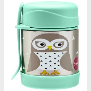 3 Sprouts Termobeholder - Rustfri Stl - 350 ml - Ugle