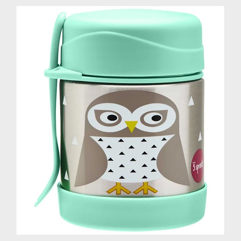 3 Sprouts Termobeholder - Rustfri Stl - 350 ml - Ugle