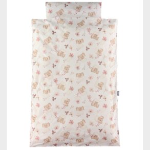 Nrgaard Madsens Sengetj - Junior - Elefanter i Rosa Nuancer