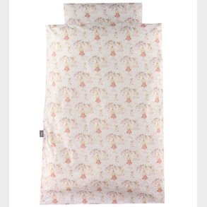 Nrgaard Madsens Sengetj - Voksen - Beige m. Prinsesser, Regnbu