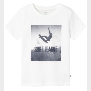 Name It T-shirt - NkmJalmo - Bright White m. Surfer