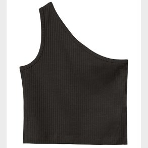 Name It Top - Oneshoulder - Rib - NkfJolone - Sort