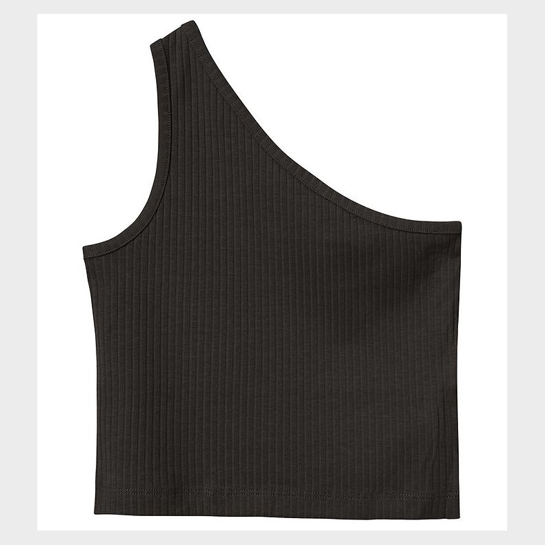 Name It Top - Oneshoulder - Rib - NkfJolone - Sort