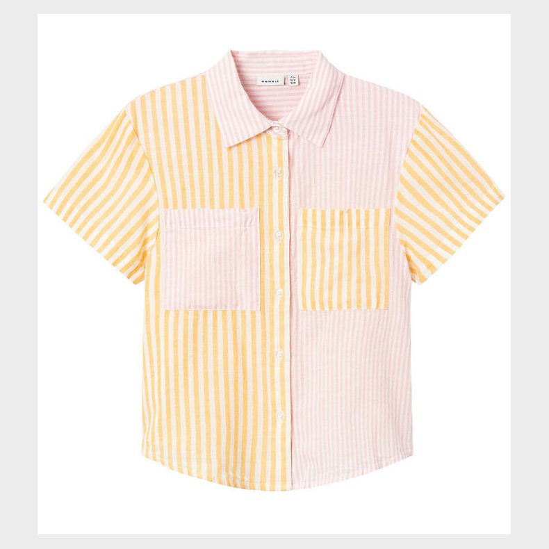 Name It Skjorte - NkfHistripe - Chamois