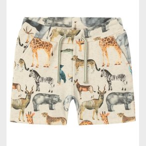 Name It Sweatshorts - NmmJasen - Peyote Melange m. Dyr