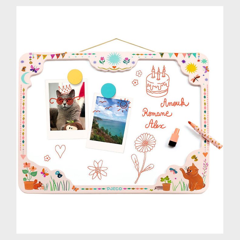 Djeco Magnetisk Tavle - Tinou Le Joly Senoville - Cat