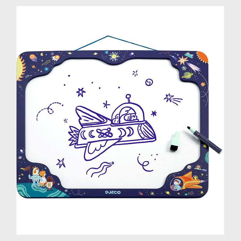 Djeco Magnetisk Tavle - Lucille Michieli - Space