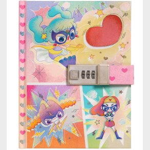 Djeco Dagbog m. Kodel�s - Lam Pei - Superheltinder