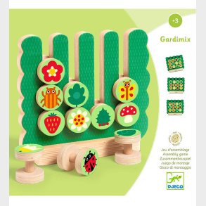 Djeco Puslespil - Tr - 20 stk. - Gardimix