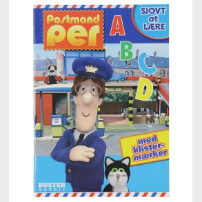 Forlaget Buster Nordic Aktivitetsbog m. Klistermrker - Postmand
