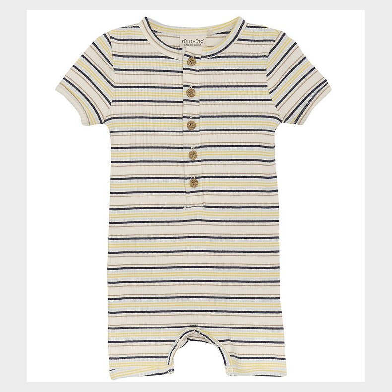 Minymo Sommerdragt - Rib - Pristine