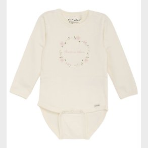 Minymo Body l/� - Eggnog m. Blomsterkrans