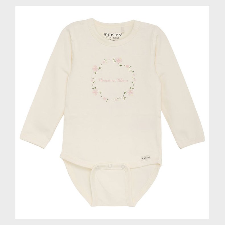 Minymo Body l/� - Eggnog m. Blomsterkrans