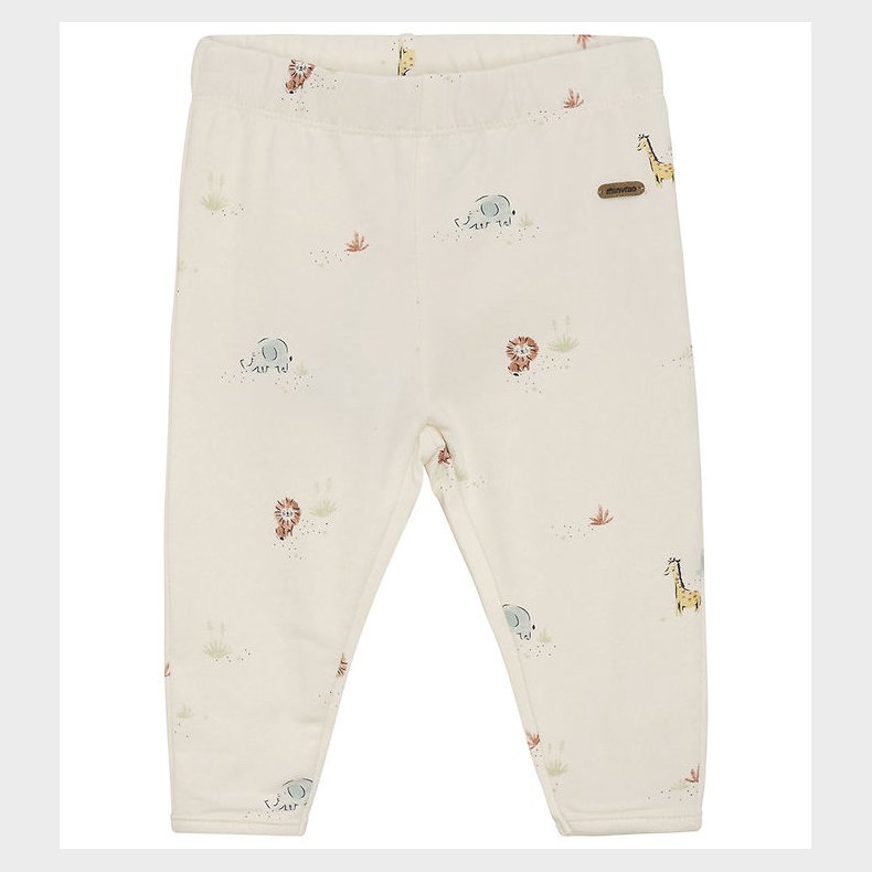 Minymo Bukser - Eggnog m. Dyr