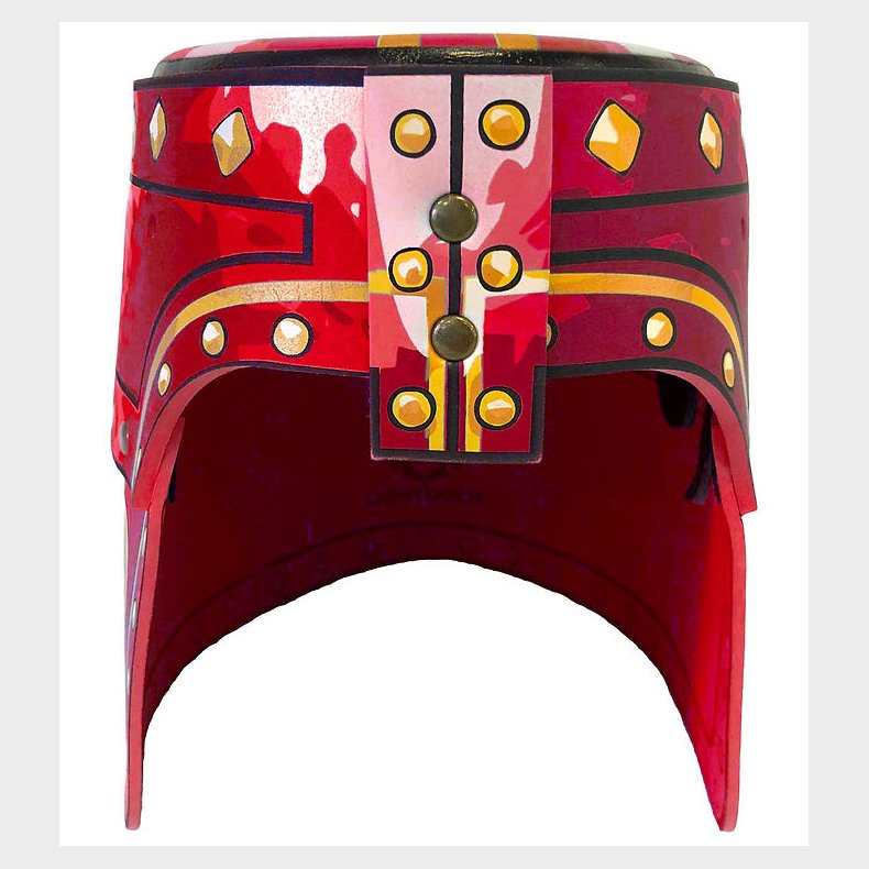 Liontouch Udkl�dning - Ridder-hjelm - R�d