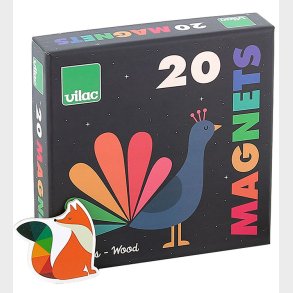 Vilac Magneter - 20 stk - Dyr