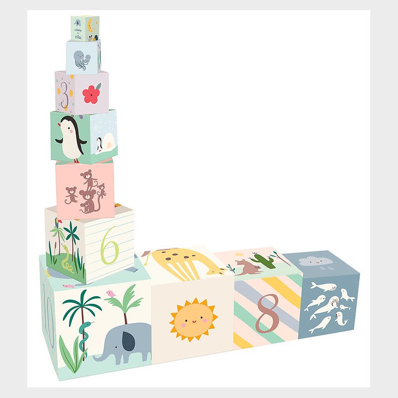 Vilac Leget�j - Stableklodser - Verdens Dyr