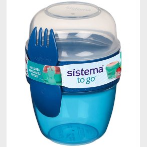 Sistema Madkasse m. Bestik - Snack Capsule - 515 ml - Bl�