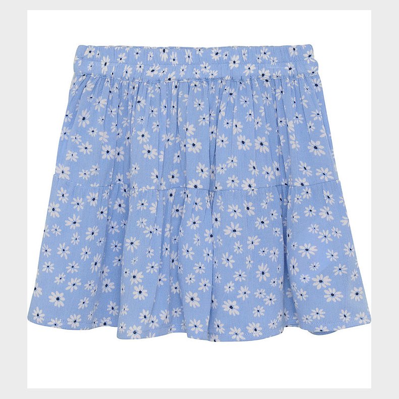 Creamie Nederdel - Flower Crepe - Bel Air Blue